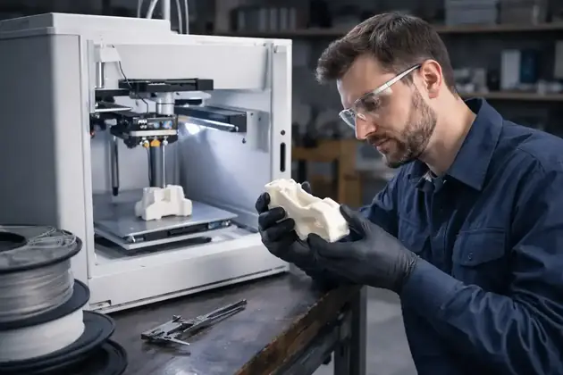 Custom 3D printed replacement part