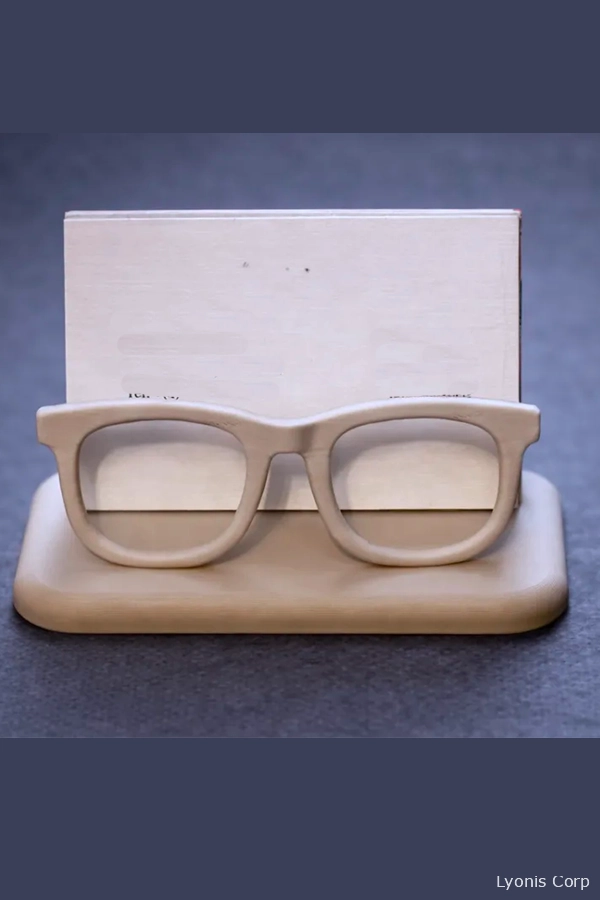 Creative Custom 3D-Printed Ophthalmologist Business Card Holder