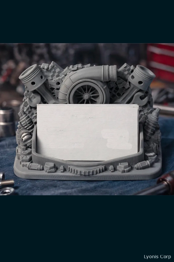 Mechanic Creative 3D-Printed Business Card Holder
