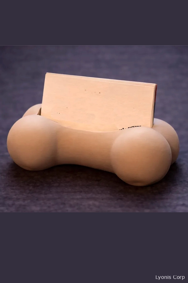 Creative Custom 3D-Printed Orthopedic Business Card Holder