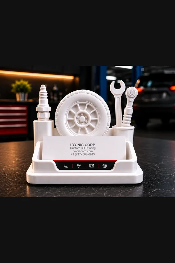 Mechanic Business Card Holder